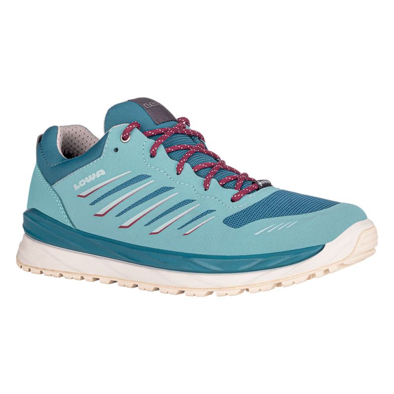 Lowa | Damen Axos GTX Lo Ws – Arctic/Grape | Schneller Versand