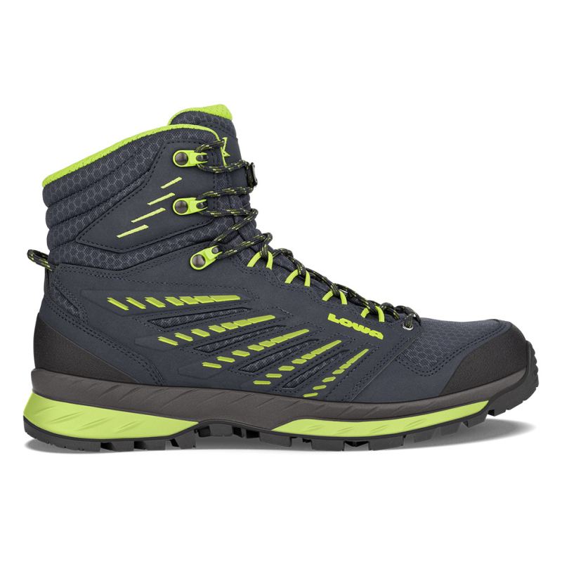 Lowa | Herren Trek Evo GTX Mid, Marineblau/Limette | Schneller Versand Lowa | Herren Trek Evo GTX Mid, Marineblau/Limette | Schneller Versand
