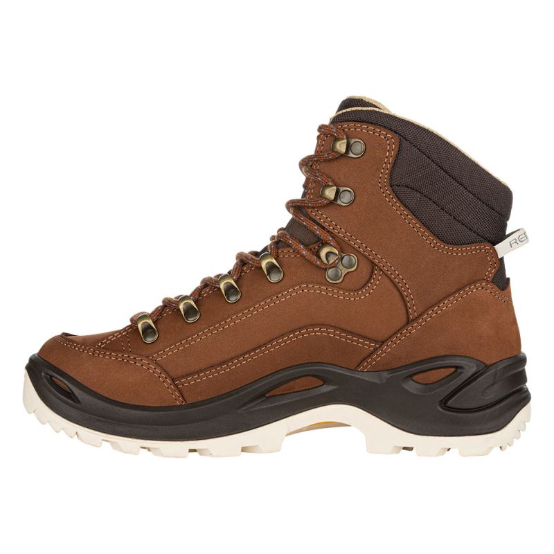 Lowa | Damen Renegade GTX Mid Ws – Mahagoni/Marineblau | Sofort lieferbar