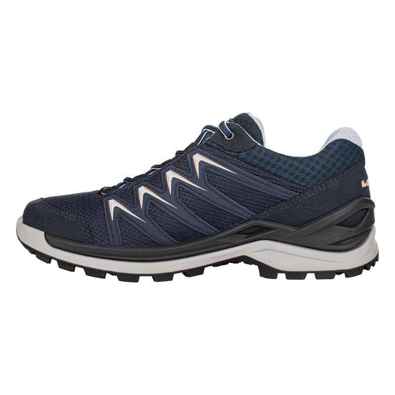 Lowa | Damen Innox Pro GTX Lo Ws – Marineblau/Lachs | Schneller Versand