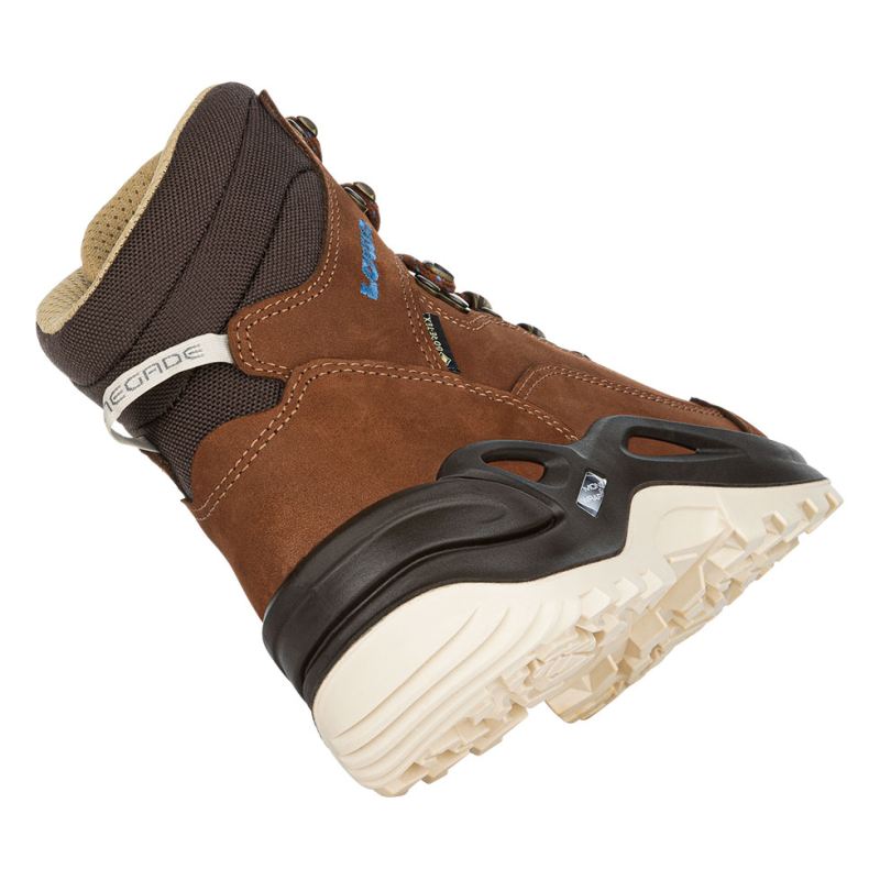 Lowa | Damen Renegade GTX Mid Ws – Mahagoni/Marineblau | Sofort lieferbar