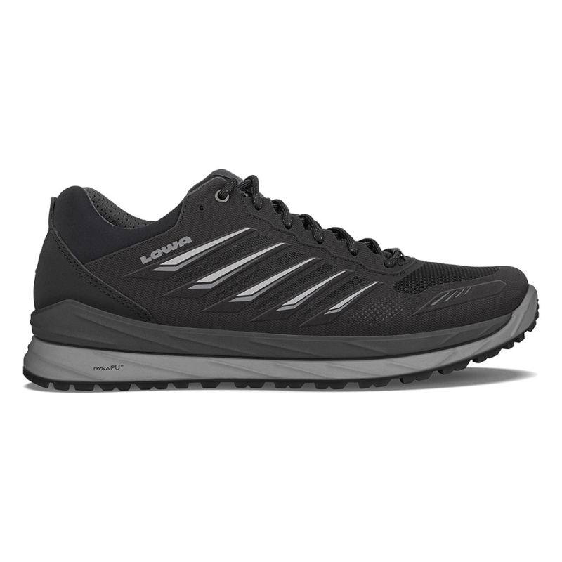 Lowa | Herren Axos GTX Lo, Schwarz/Grau | Schneller Versand