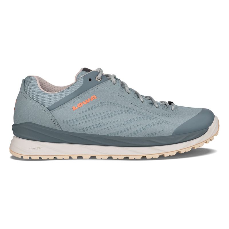 Lowa | Damen Malta GTX Lo Ws, Eisblau/Mandarin | Schneller Versand