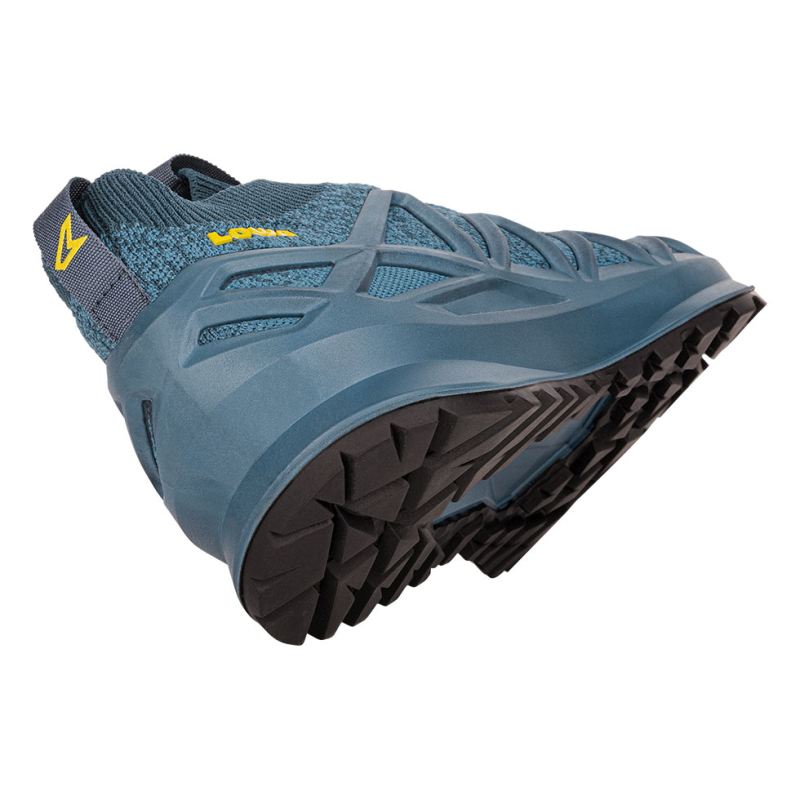 Lowa | Herren Lowa Fusion Lo - Blau/Senf | Schneller Versand