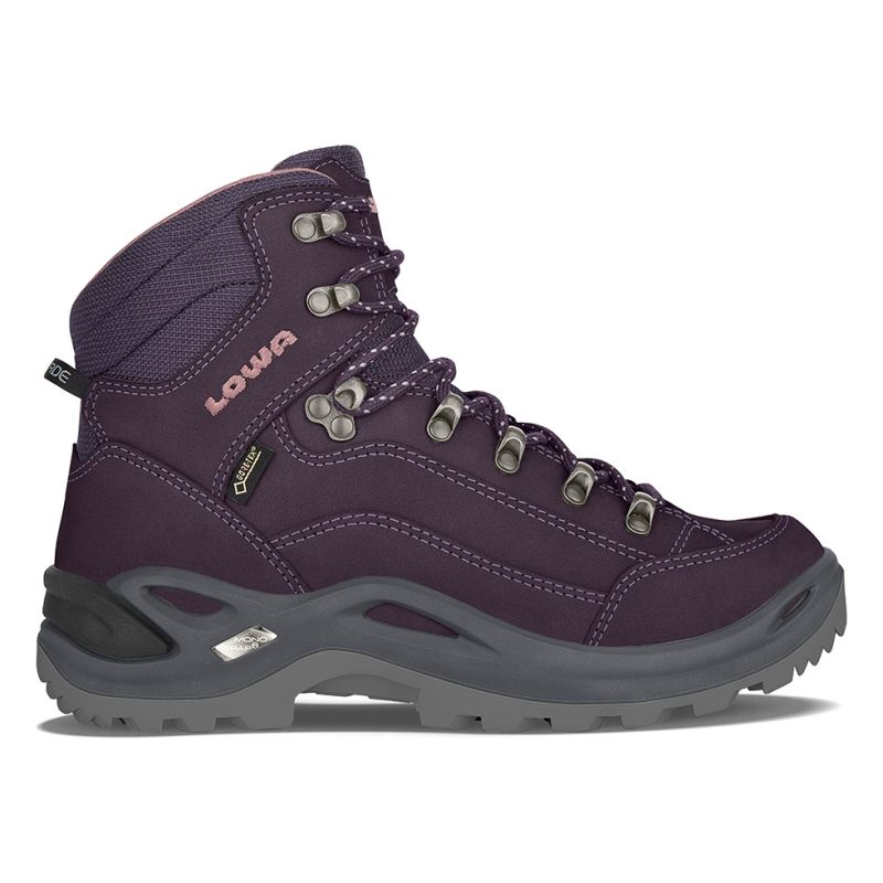 Lowa | Damen Renegade GTX Mid Ws, Pflaume/Rose | Sofort lieferbar
