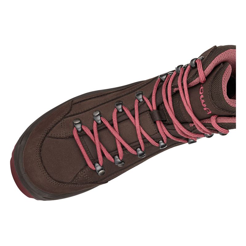 Lowa | Renegade GTX Mid Ws für Damen, Espresso/Beere | Sofort lieferbar