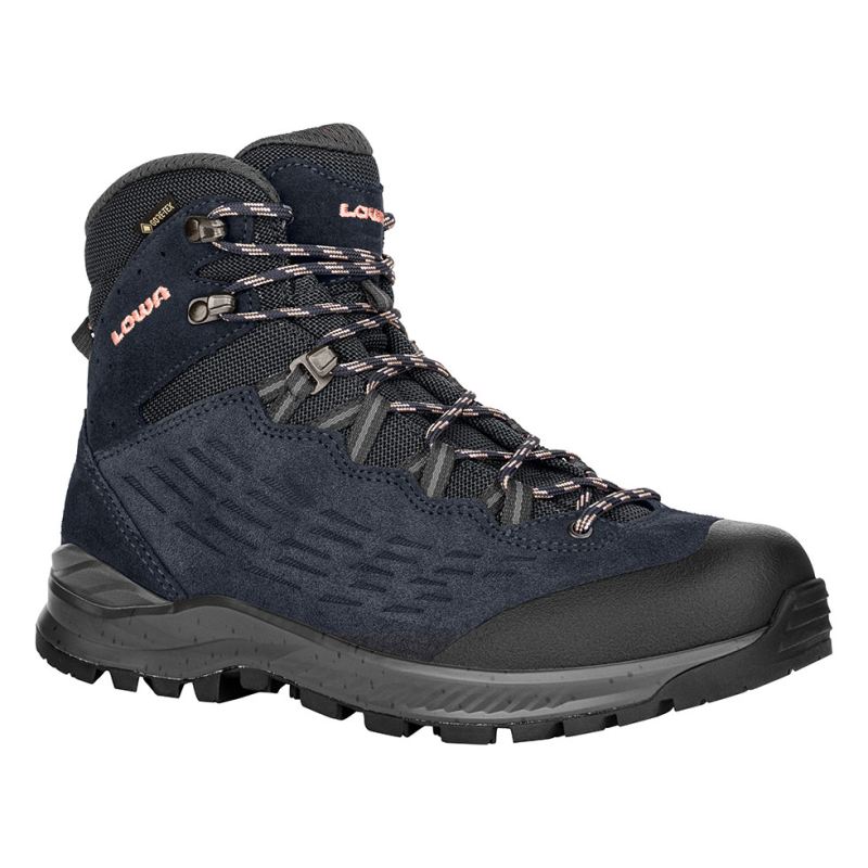 Lowa | Damen Lowa Explorer GTX Mid Ws, Marineblau/Rosa | Schneller Versand