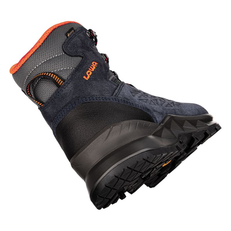 Lowa | Herren Lowa Explorer II GTX Mid, Marineblau/Orange | Schneller Versand