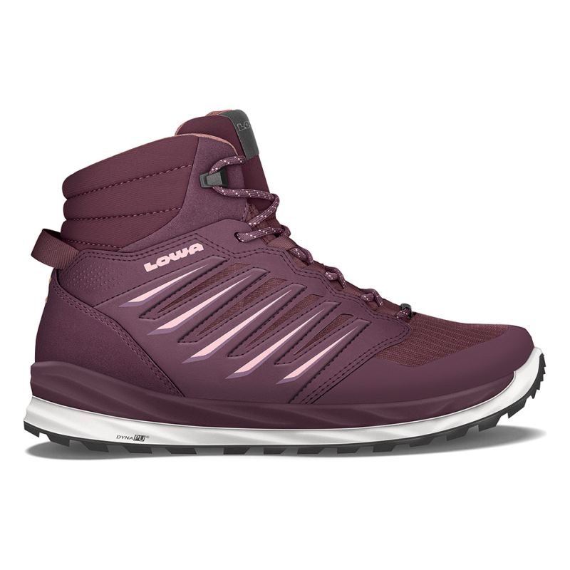 Lowa | Damen Axos GTX Mid Ws, Burgund/Rose | Schneller Versand Lowa | Damen Axos GTX Mid Ws, Burgund/Rose | Schneller Versand