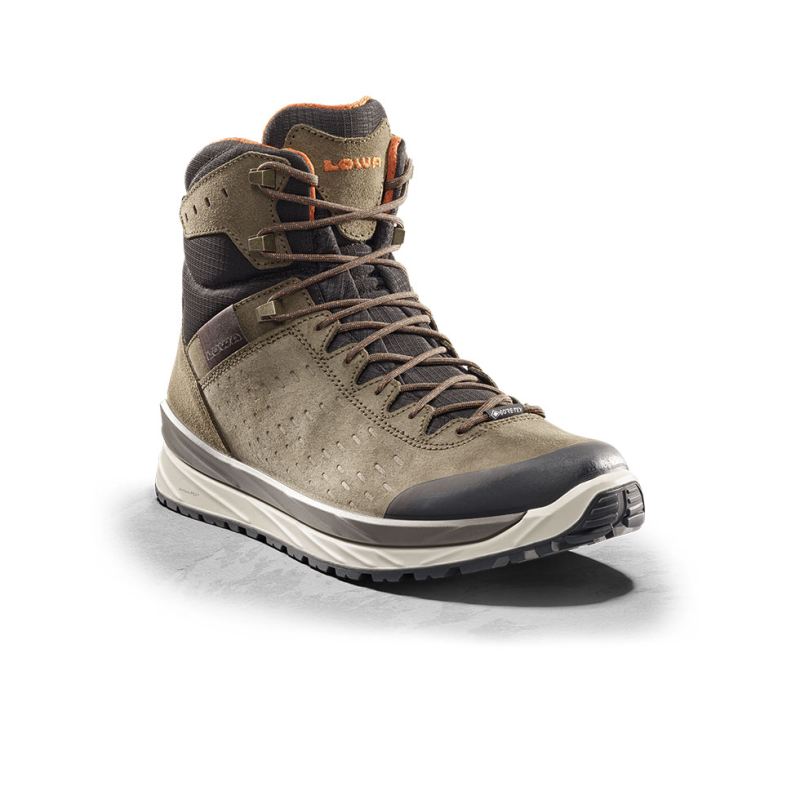 Lowa | Herren Malta GTX Mid – Olivgrün | Schneller Versand