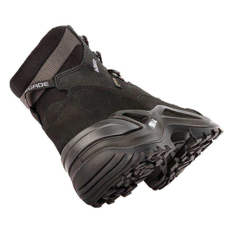 Lowa | Herren Renegade GTX Mid, Tiefschwarz | Schneller Versand